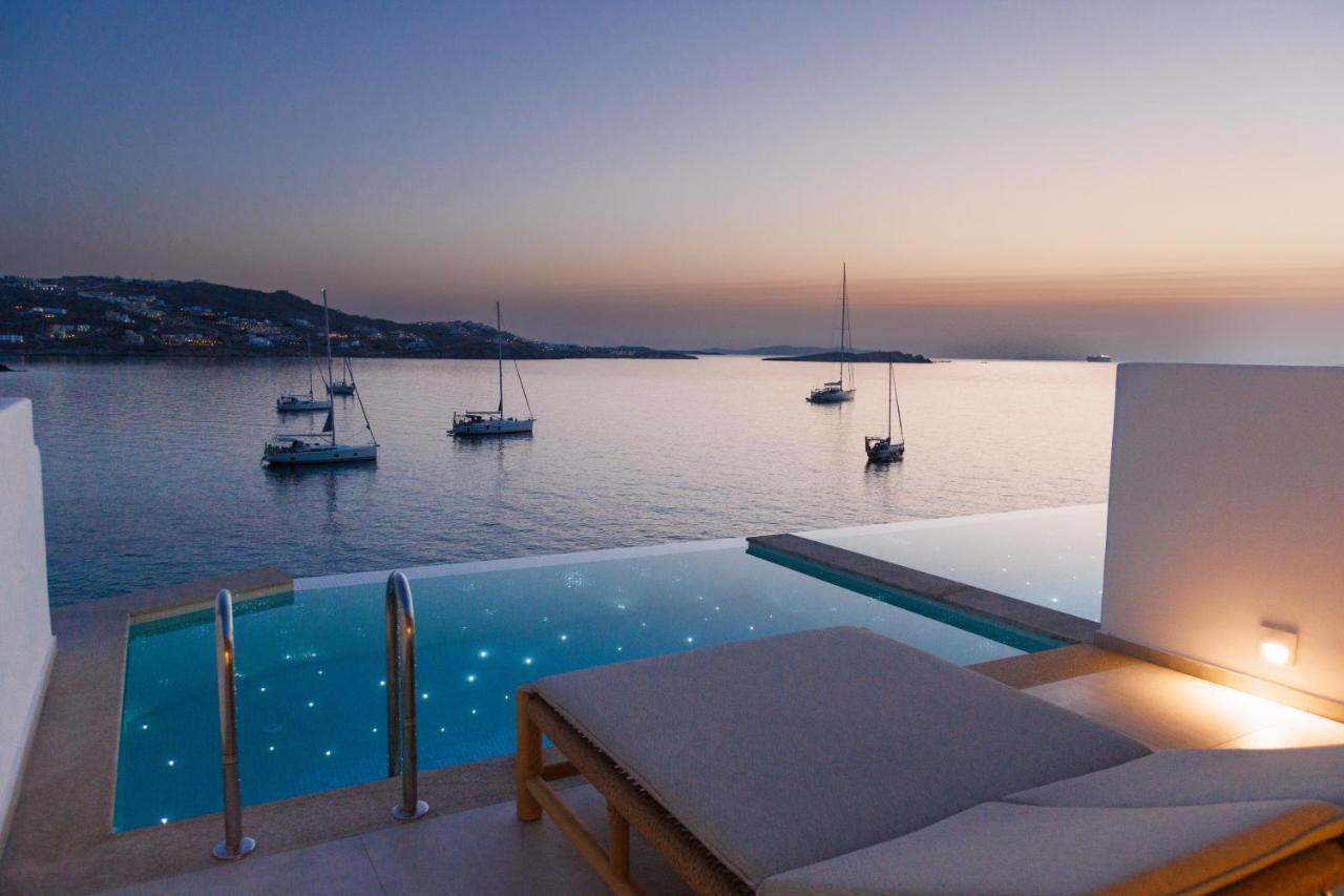 Icon Mykonos Hotel Megali Ammos  Buitenkant foto