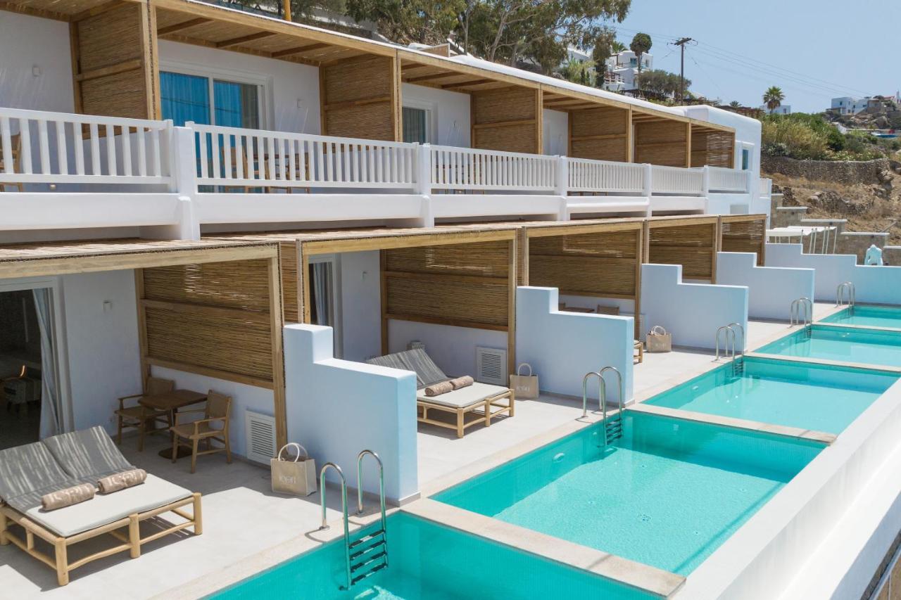 Icon Mykonos Hotel Megali Ammos  Buitenkant foto