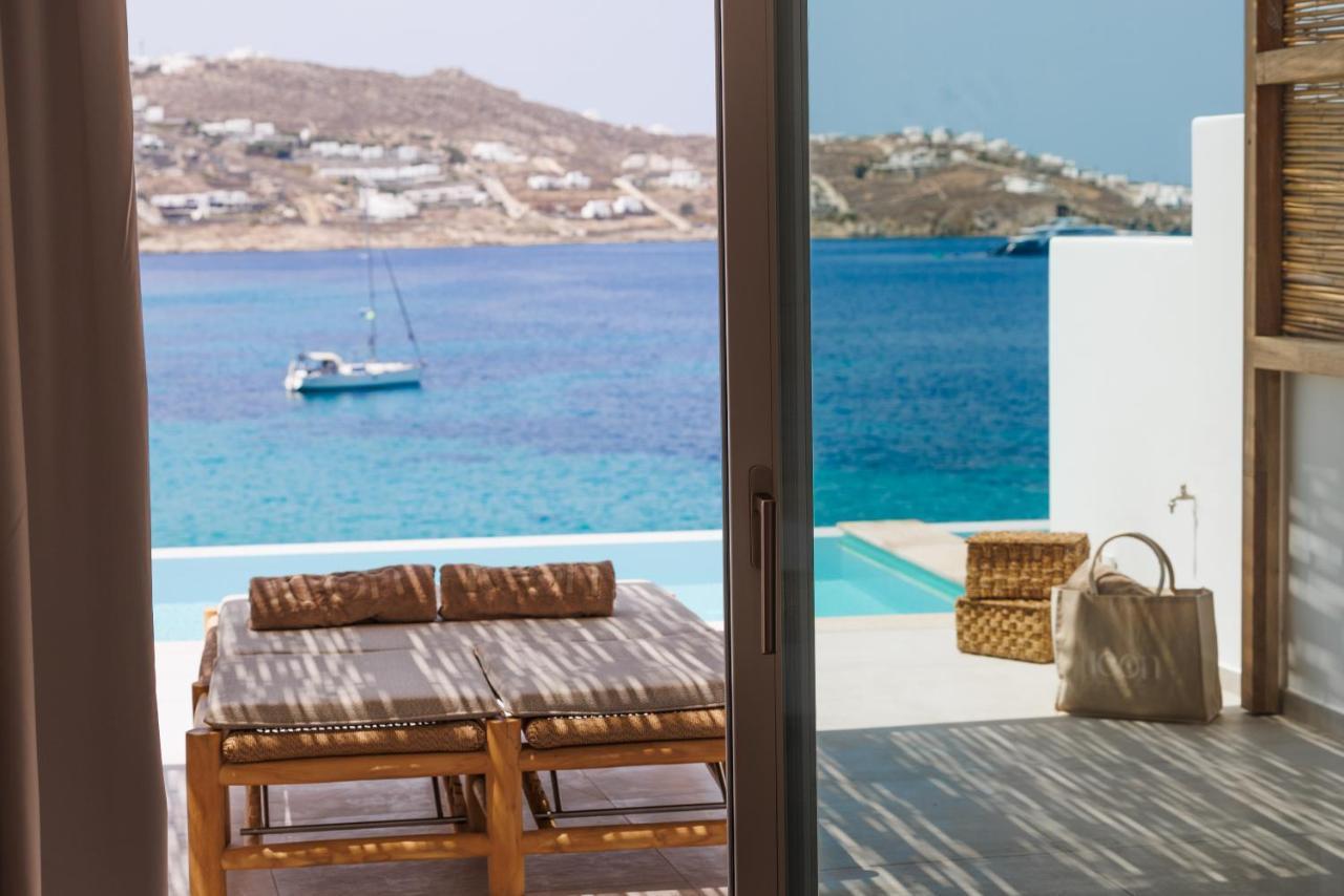 Icon Mykonos Hotel Megali Ammos  Buitenkant foto