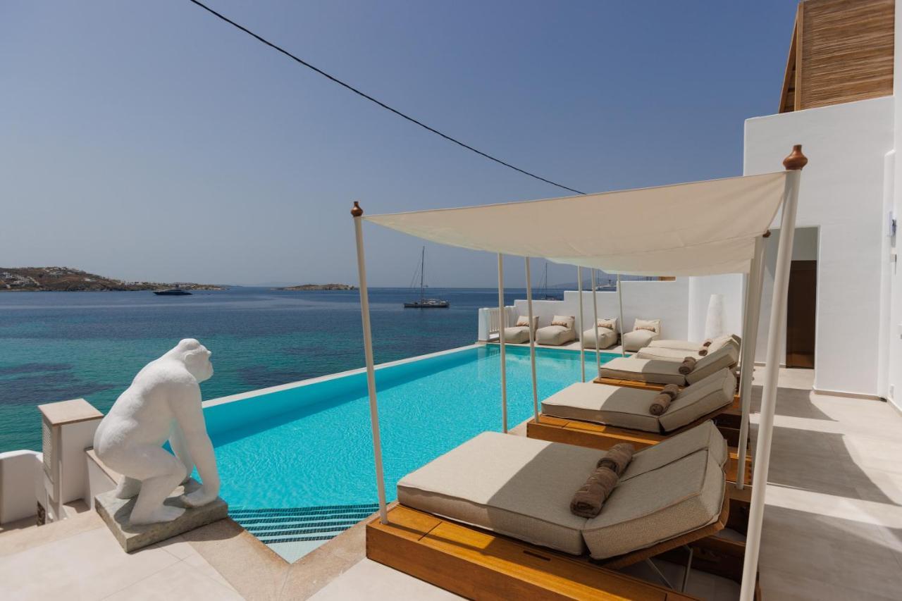 Icon Mykonos Hotel Megali Ammos  Buitenkant foto