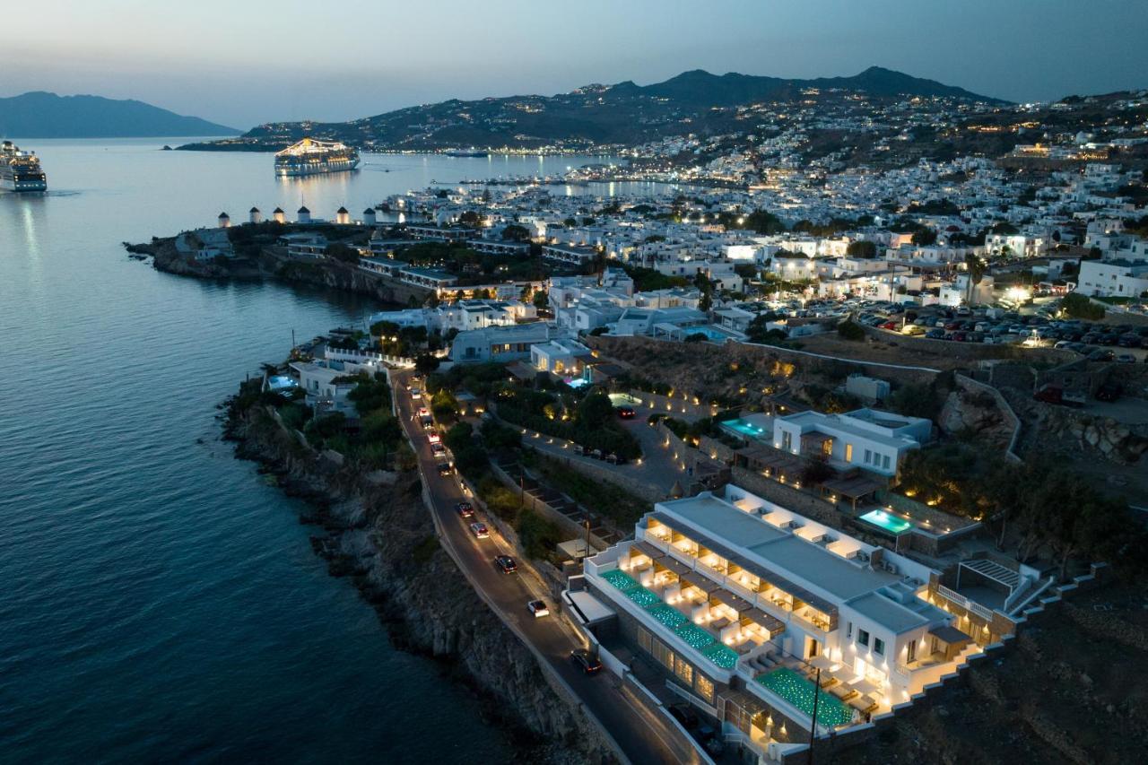Icon Mykonos Hotel Megali Ammos  Buitenkant foto