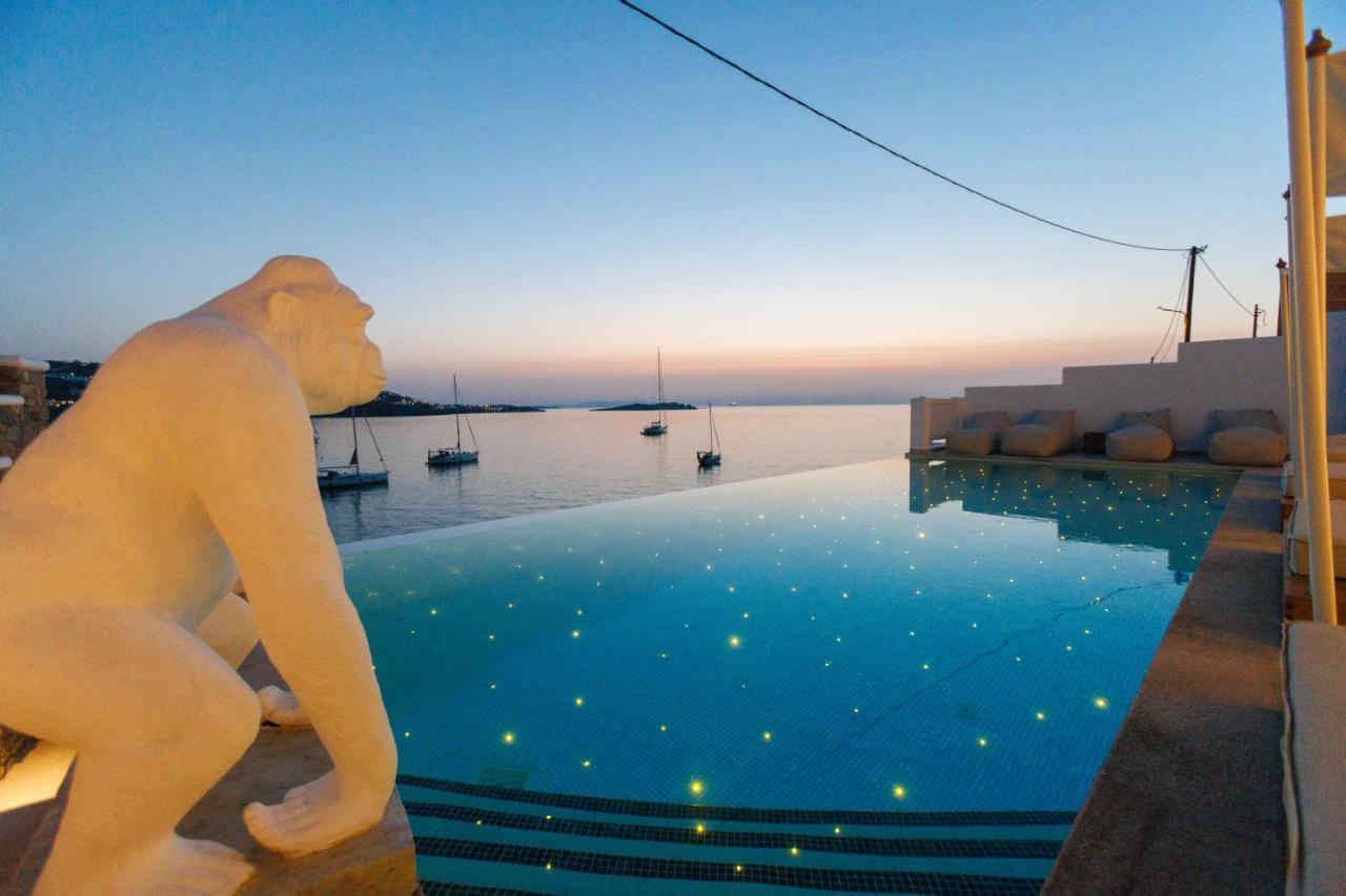 Icon Mykonos Hotel Megali Ammos  Buitenkant foto