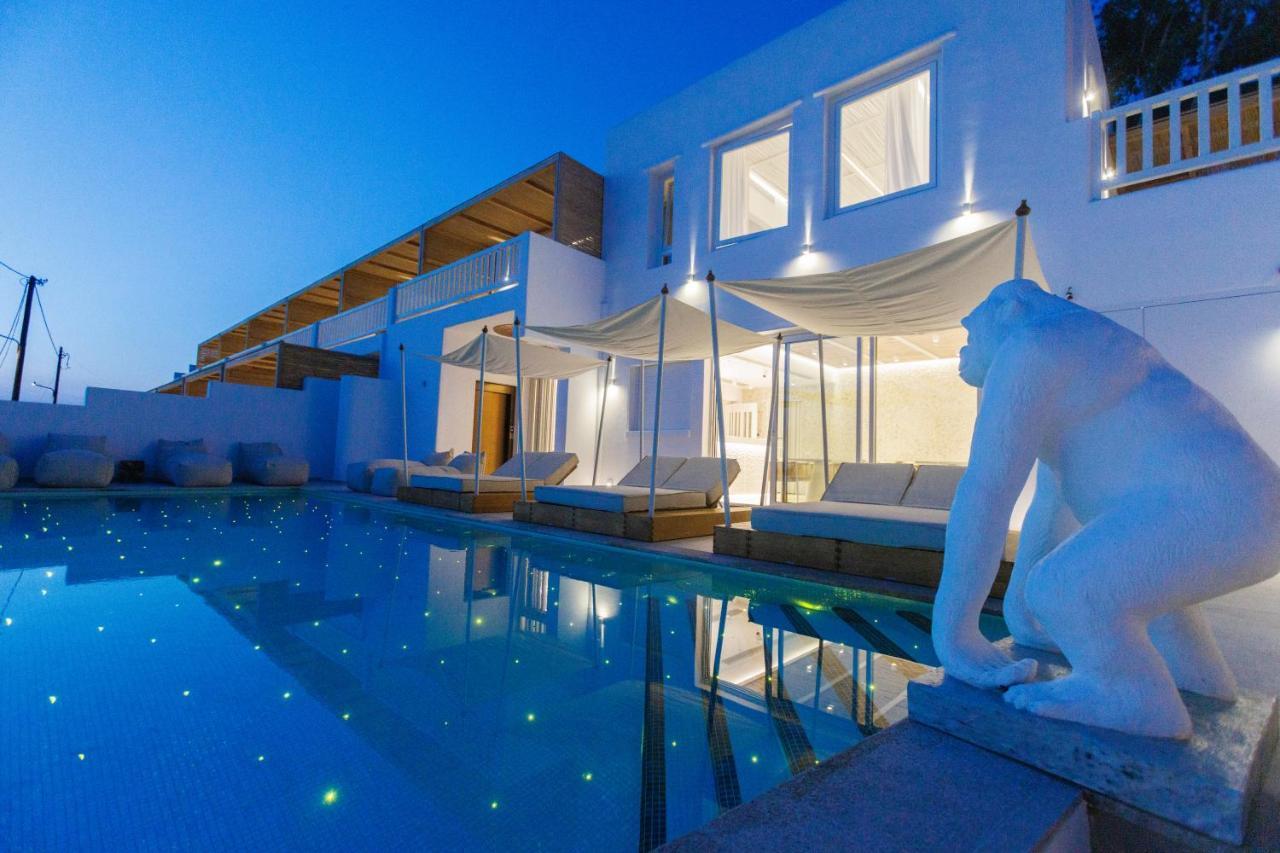 Icon Mykonos Hotel Megali Ammos  Buitenkant foto
