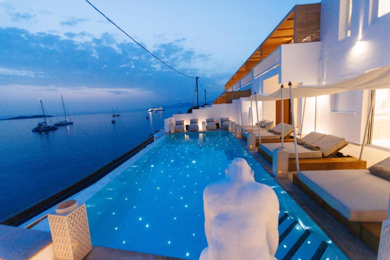 Icon Mykonos Hotel Megali Ammos  Buitenkant foto